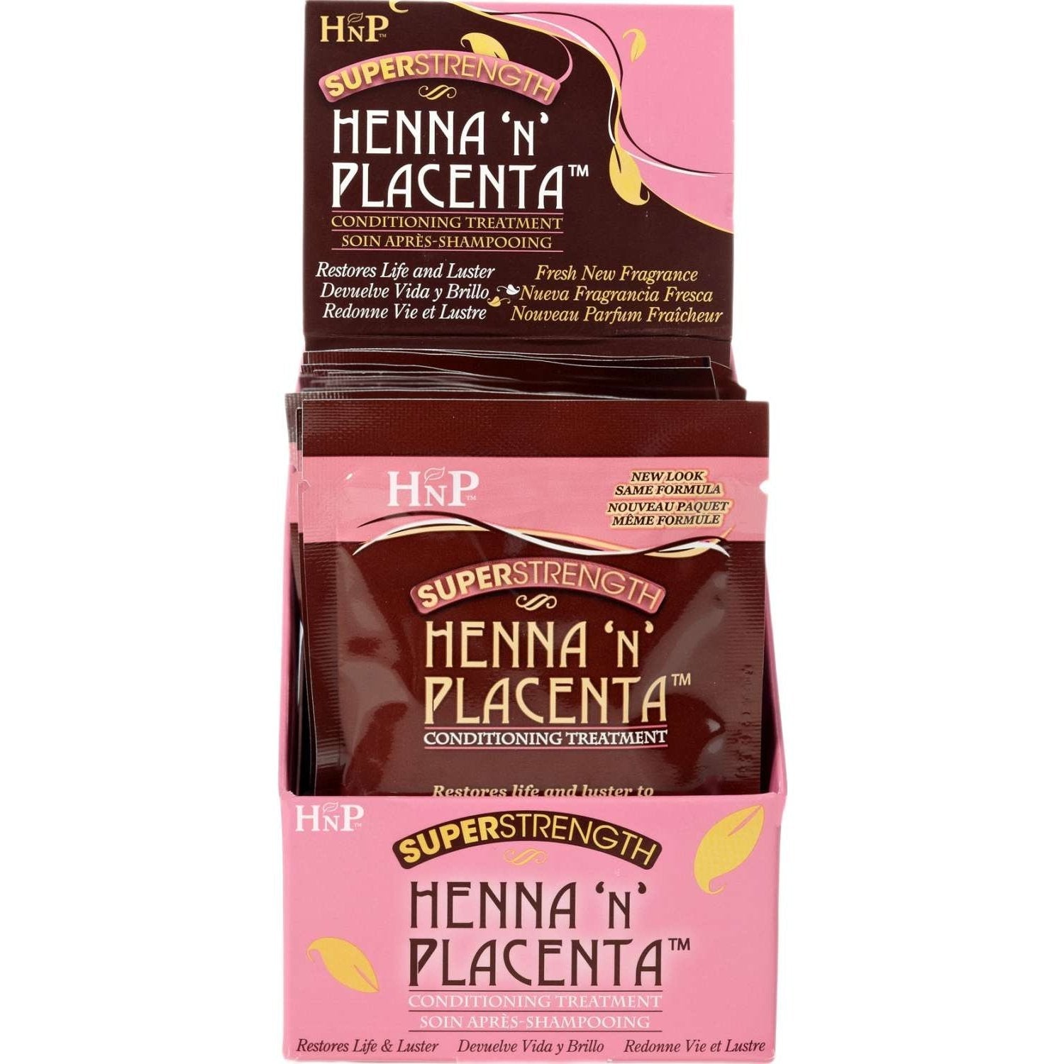 Henna-N-Placenta Pack Super 12-Piece Display Henna-N-Placenta Pack Super 12-Piece Display
