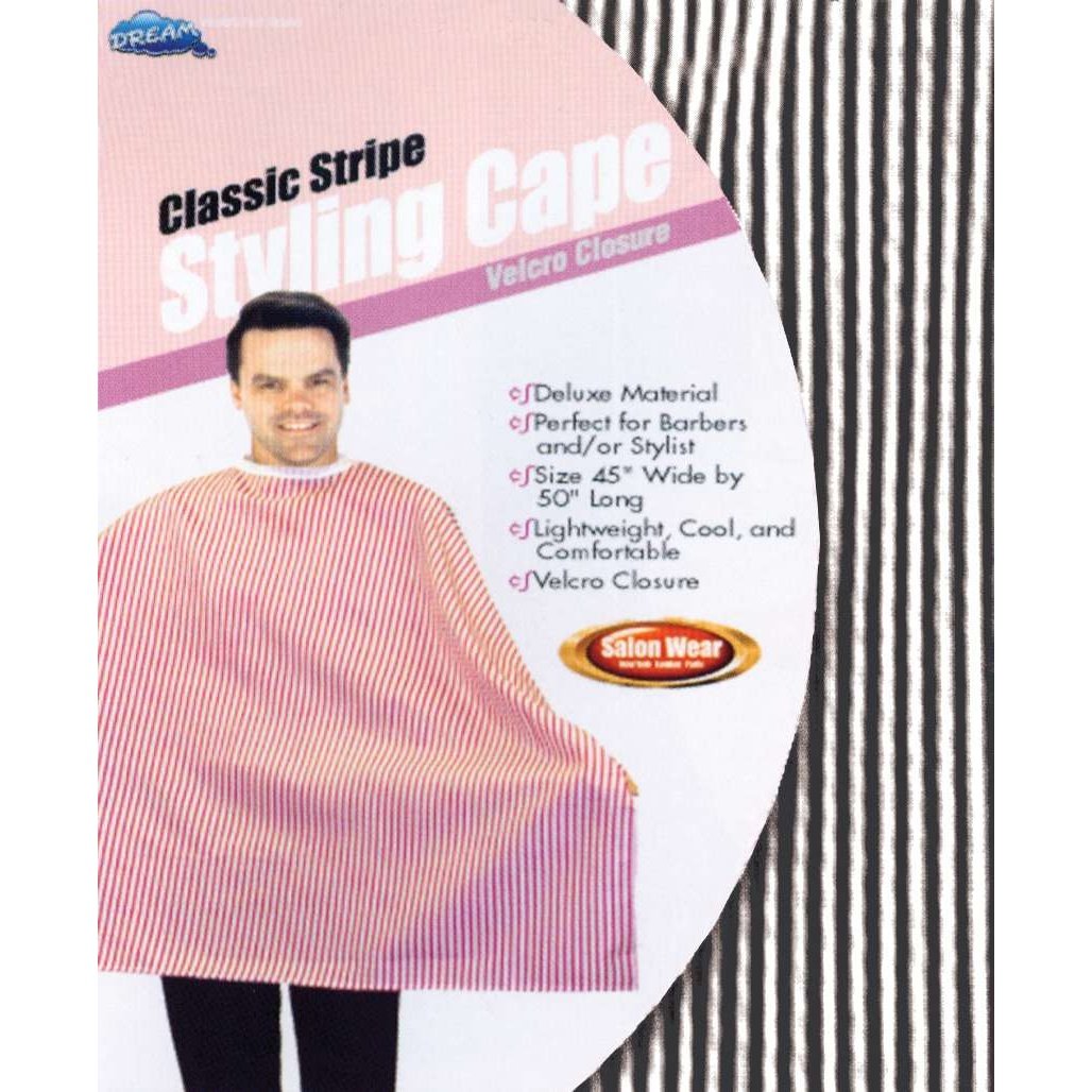 Dream Salon Wear -Styling Cape Stripe Dream Salon Wear -Styling Cape Stripe