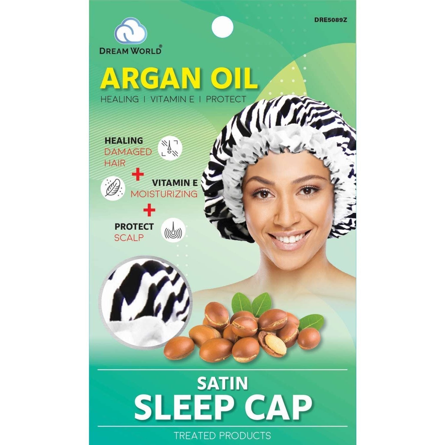 Dream Argan Oil Satin Sleep Cap Dream Argan Oil Satin Sleep Cap
