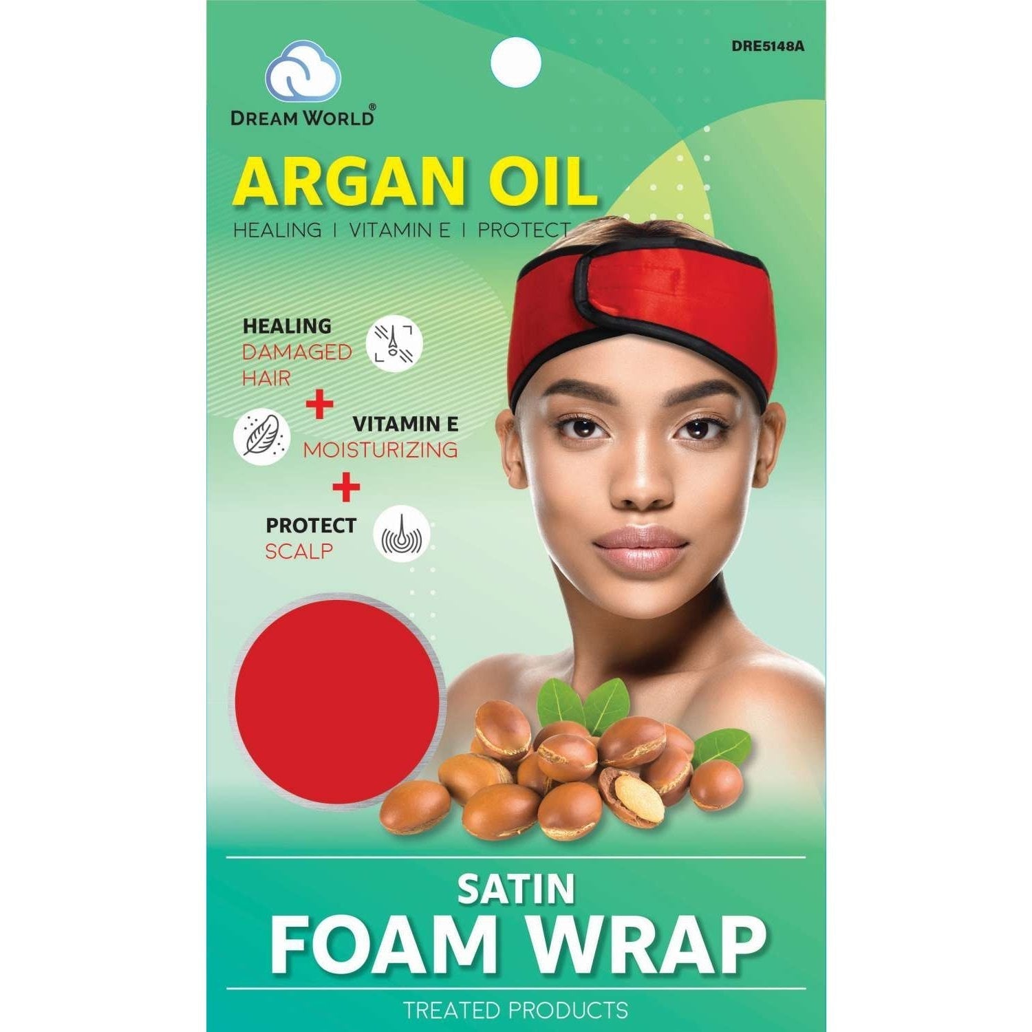 Dream Argan Oil Satin Foam Wrap Velcro Dream Argan Oil Satin Foam Wrap Velcro
