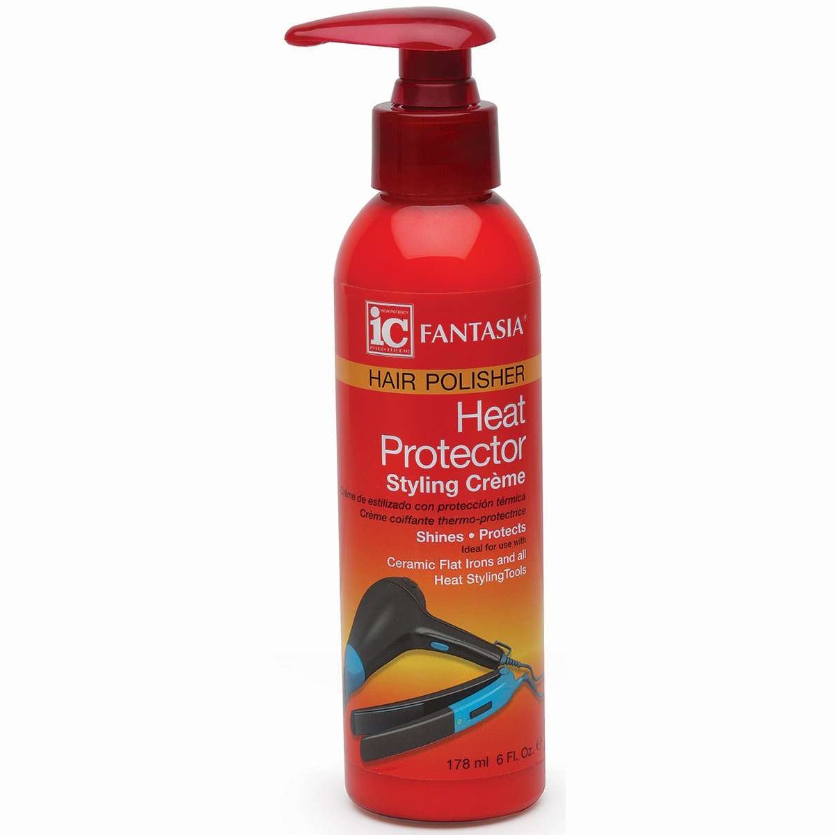 Fantasia Ic Hair Polisher Heat Protector Style Cream Fantasia Ic Hair Polisher Heat Protector Style Cream