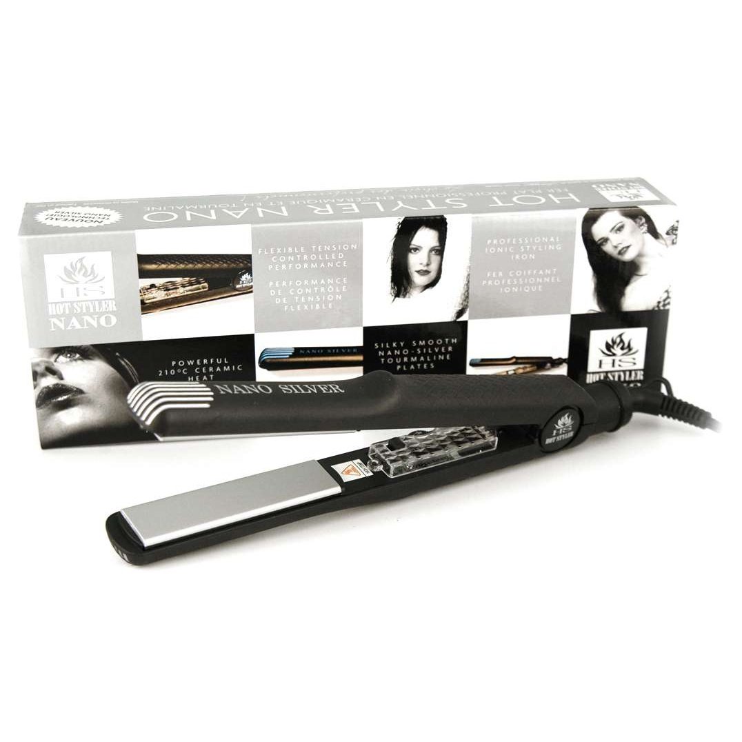 Hot Styler Silver Nano Flat Iron Hot Styler Silver Nano Flat Iron