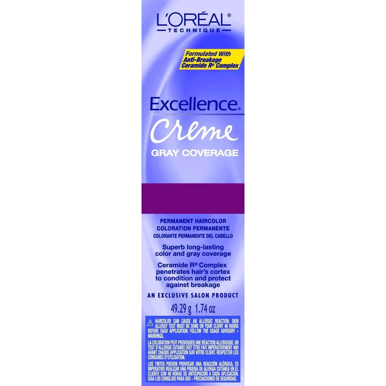 Excellence Creme 06.12.3 Light Gold Brown Excellence Creme 06.12.3 Light Gold Brown