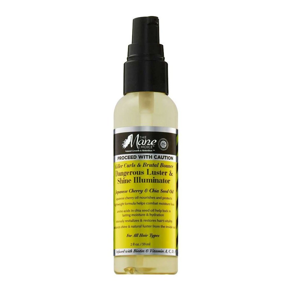 The Mane Choice Caution Killer Curls Brutal Bounce Dangerous Luster Shine Illuminator The Mane Choice Caution Killer Curls Brutal Bounce Dangerous Luster Shine Illuminator