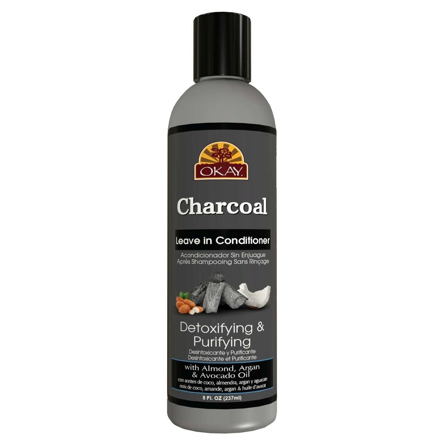 Okay Charcoal Leave-In Conditioner Detoxifying Purifying Okay Charcoal Leave-In Conditioner Detoxifying Purifying