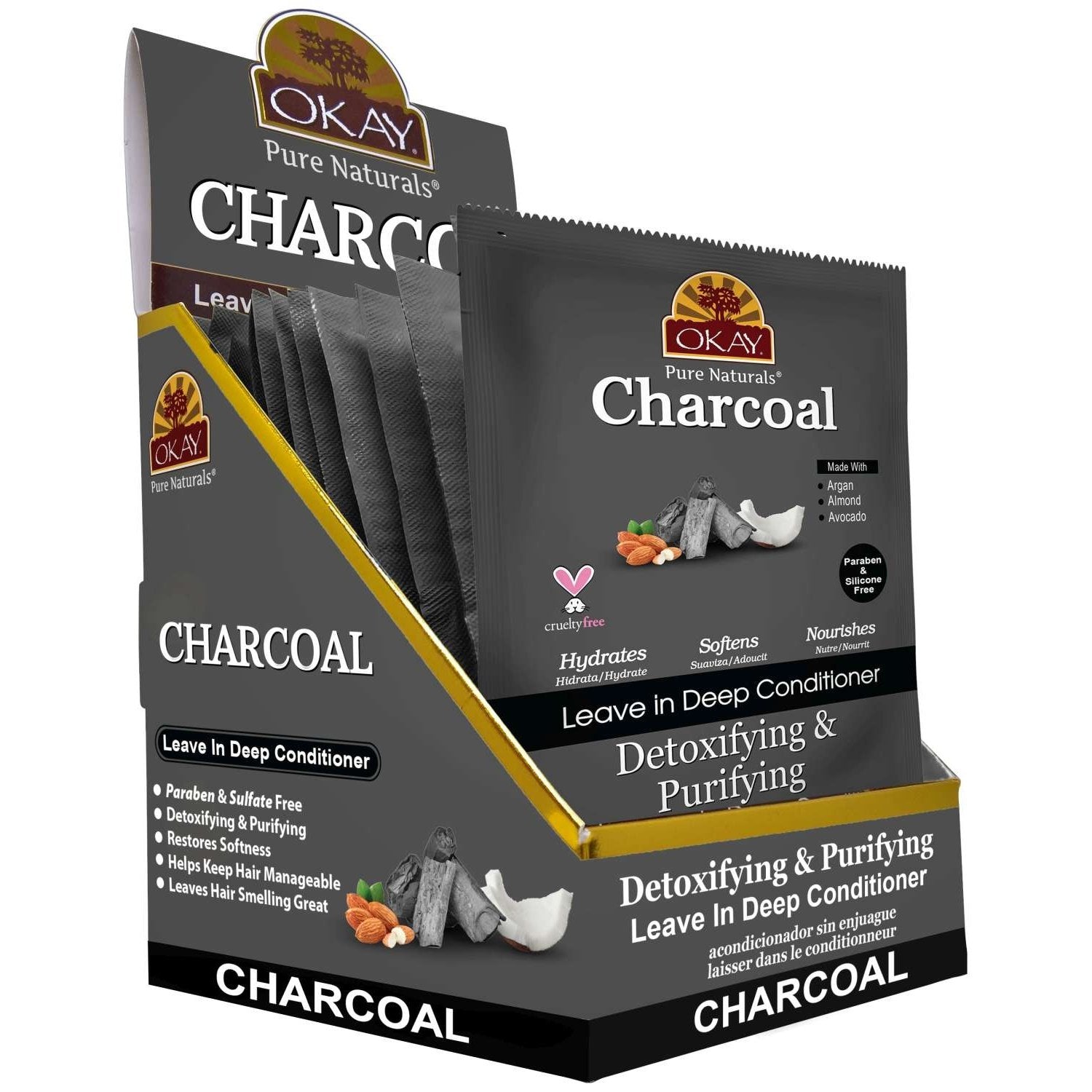 Okay Charcoal Leave In Conditioner Okay Charcoal Leave In Conditioner
