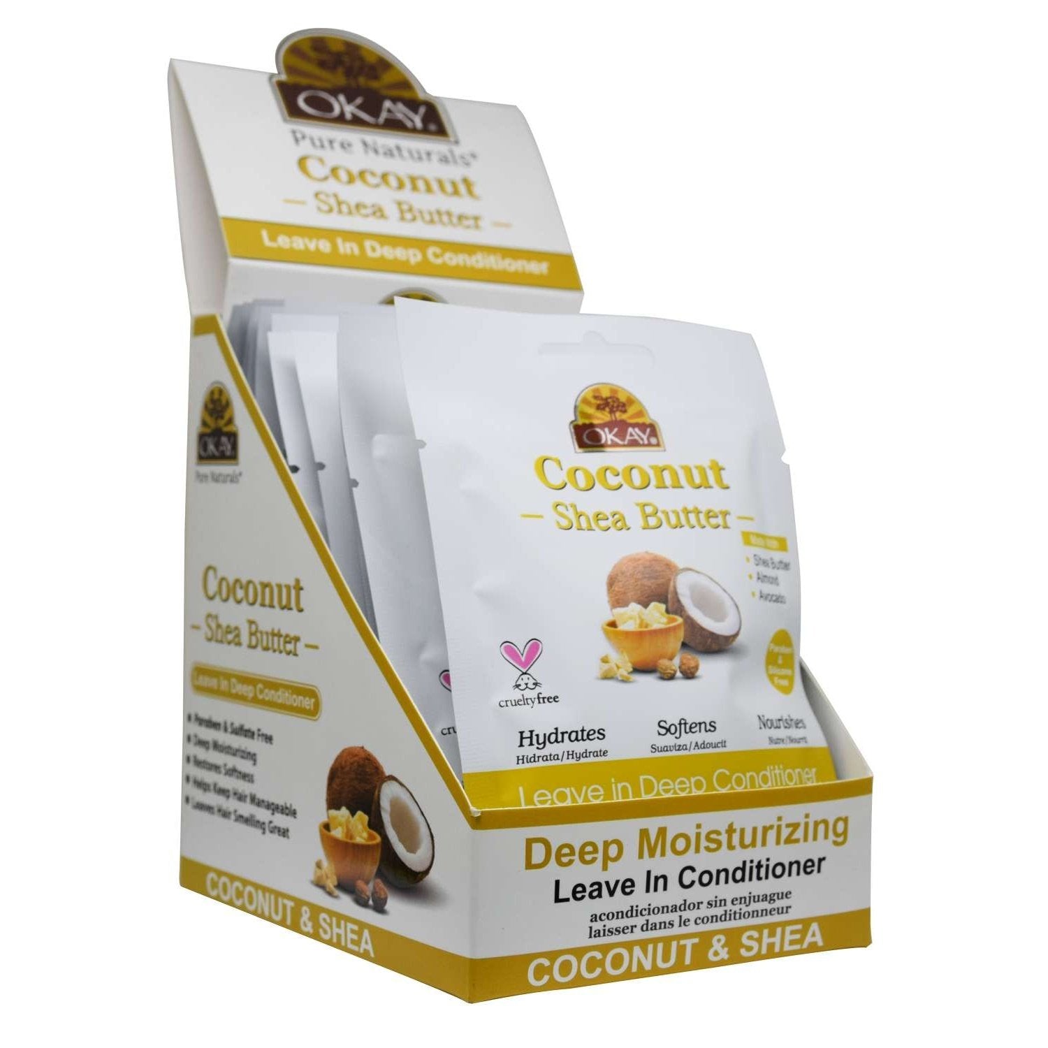 Okay Coconut Shea Butter Leave In Conditioner Okay Coconut Shea Butter Leave In Conditioner