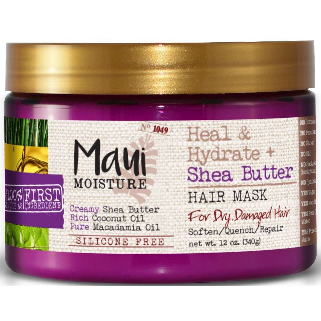 Maui Moisture Heal Hydrateshea Butter Hair Mask Maui Moisture Heal Hydrateshea Butter Hair Mask