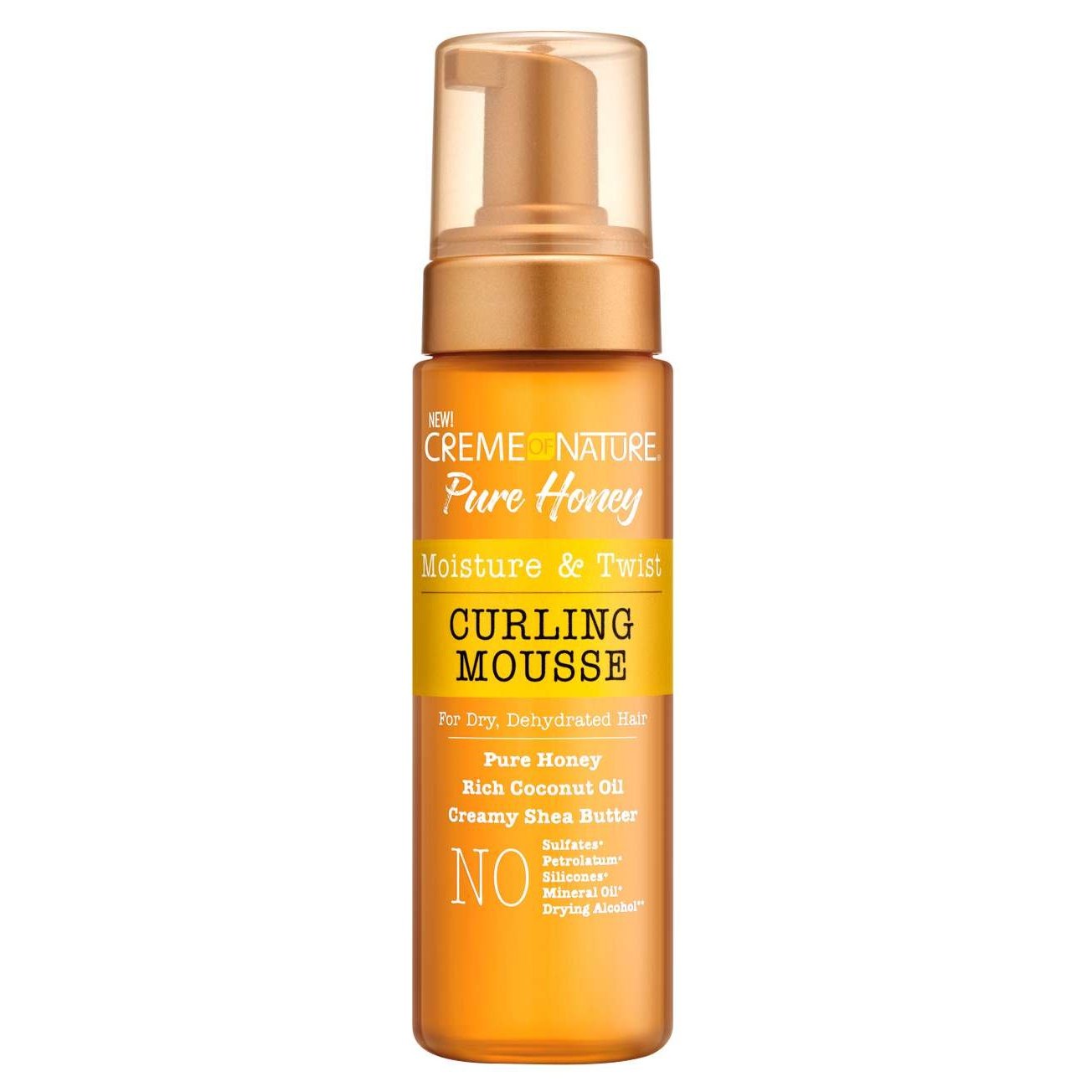 Creme Of Nature Pure Honey Moisture Twist Curling Mousse. Creme Of Nature Pure Honey Moisture Twist Curling Mousse.