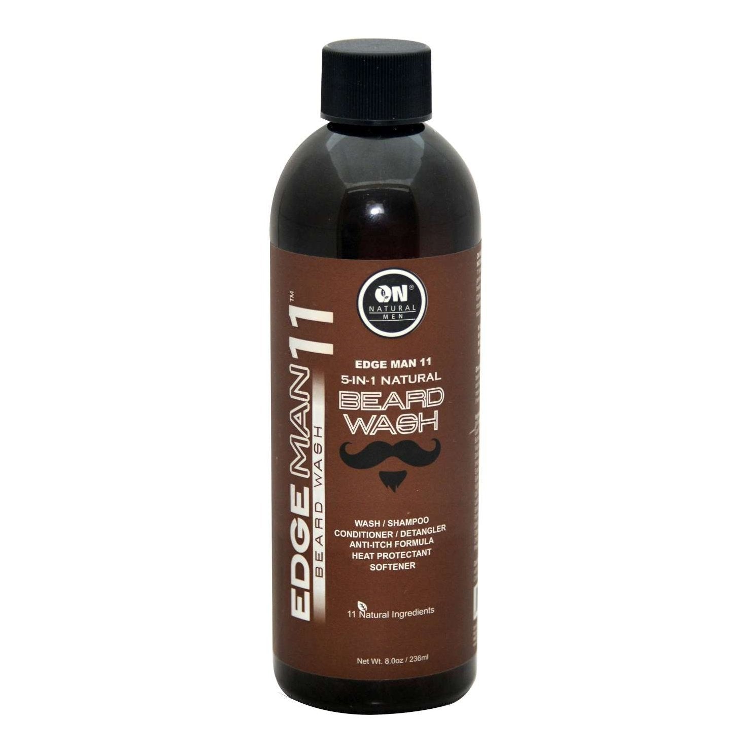 On Edge Man 11 5-In-1 Natural Beard Wash On Edge Man 11 5-In-1 Natural Beard Wash