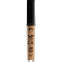 NYX  Cant Stop Wont Stop Contour Concealer 7.5 - Soft Beige 0.11 Fl Oz