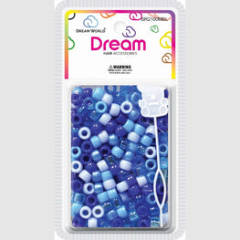 Chloe Bead Round 200 Mix Blue