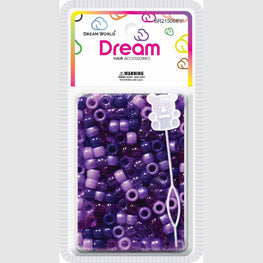 Chloe Bead Round 500 Mix Purple