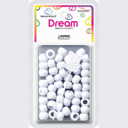 Chloe Bead Round Big 60 White