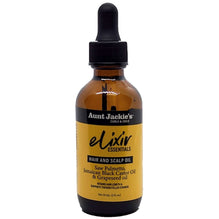 Aunt Jackies Elixir Hair And Scalp Oil Saw Palmetto Jamaican Black Castor Oil  Grapeseed Oil