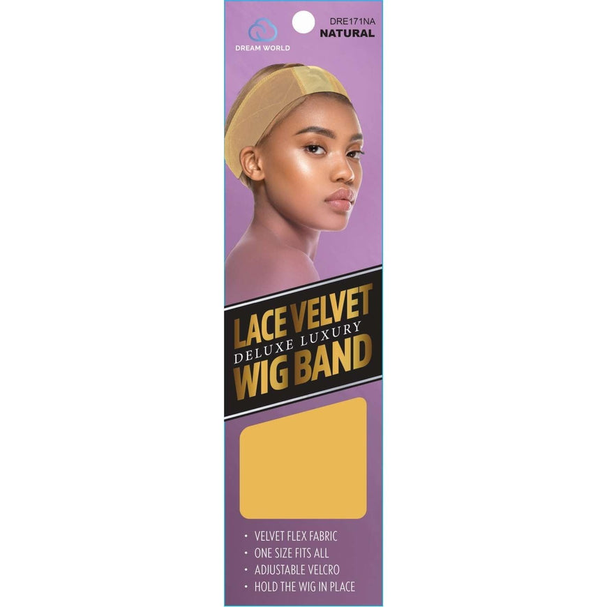 Dream Women Wig Band Velvet With Lace